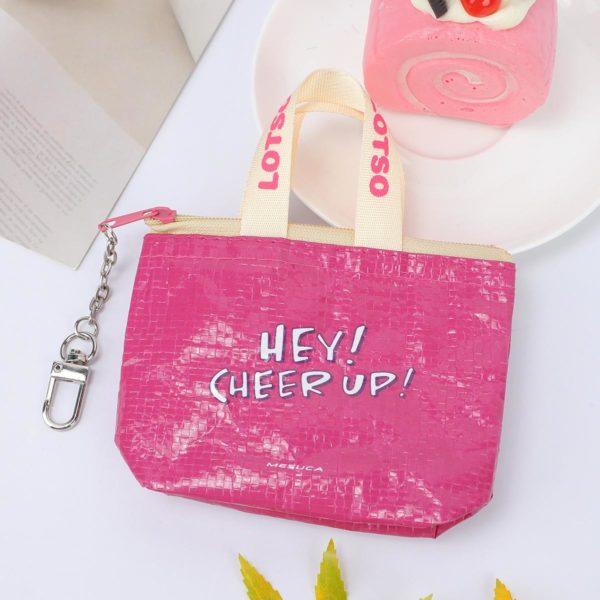 Mini Woven Bag Key-chain - Image 2