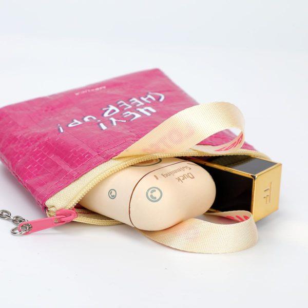 Mini Woven Bag Key-chain - Image 3