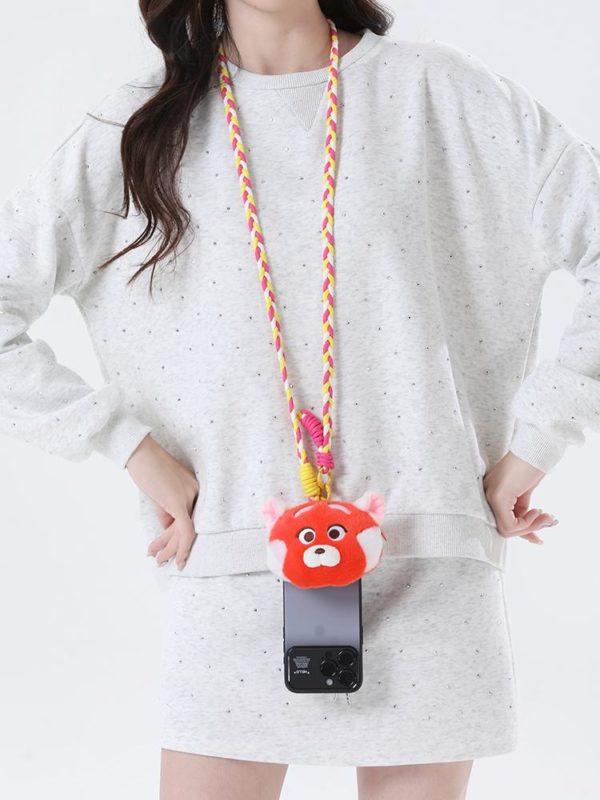 Plush Mobile Phone Lanyard - Image 5
