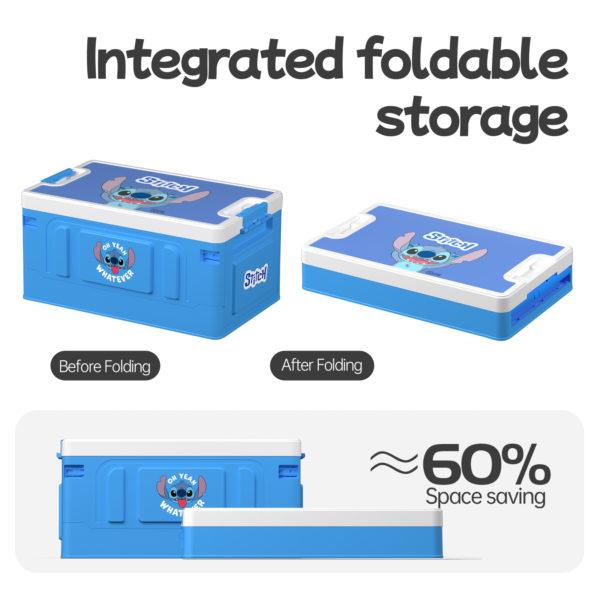 Integrated foldable
