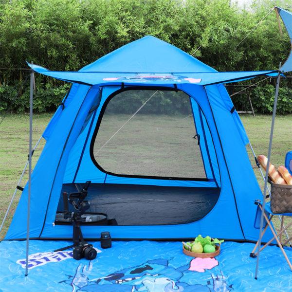 Stitch outdoor camping tent-show