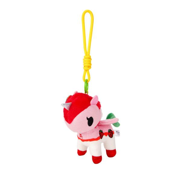 Strawberry - patterned Tokidoki plush key chain, perfect for wholesale with IP licensing