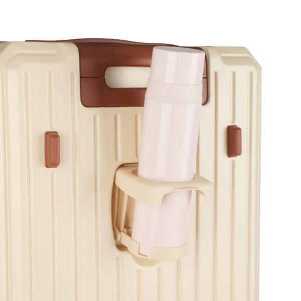 Close - up of CHIP 'N DALE suitcase cup holder, showcasing practical design for wholesale