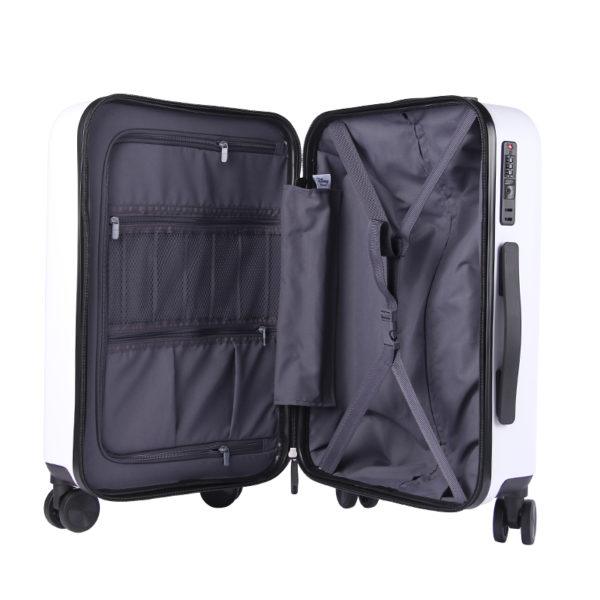 Spacious, organized interior of Disney Donald Duck suitcase, ideal for IP-licensed wholesale partnerships