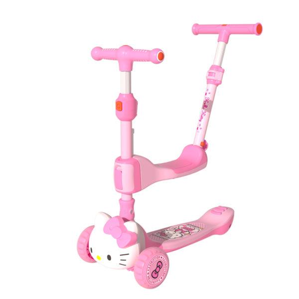 hellokitty-scooter-3in1