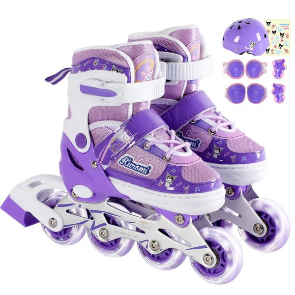 kuromi-inlineskate-protective gear