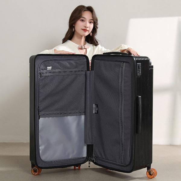 Spacious, organized interior of MICKEY suitcase, perfect for Disney IP - licensed retail