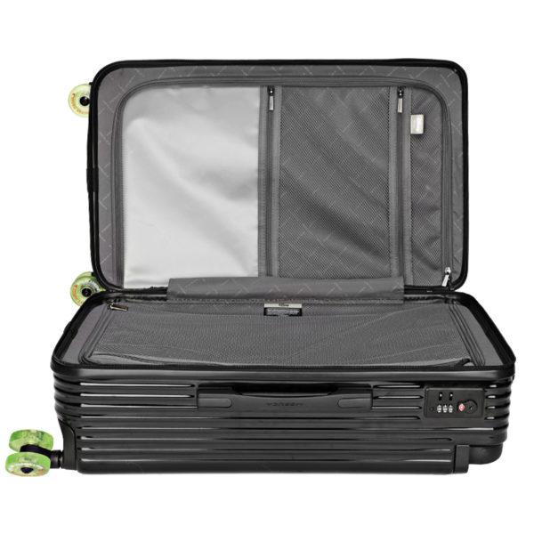 Spacious, organized interior of MICKEY suitcase, ideal for Disney IP - licensed retail