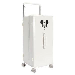 White 33 - inch MICKEY suitcase with Mickey graphic, perfect for wholesale & Disney IP - licensed business
