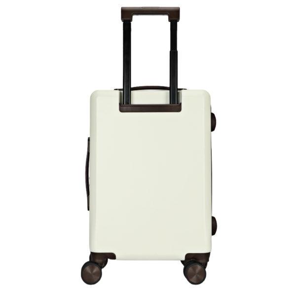 Back view of the 20-inch Winnie the Pooh suitcase showing the smooth surface and the adjustable handle.
