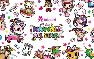Colorful tokidoki Kawaii All Stars Characters and Icons Showcased on a White Background